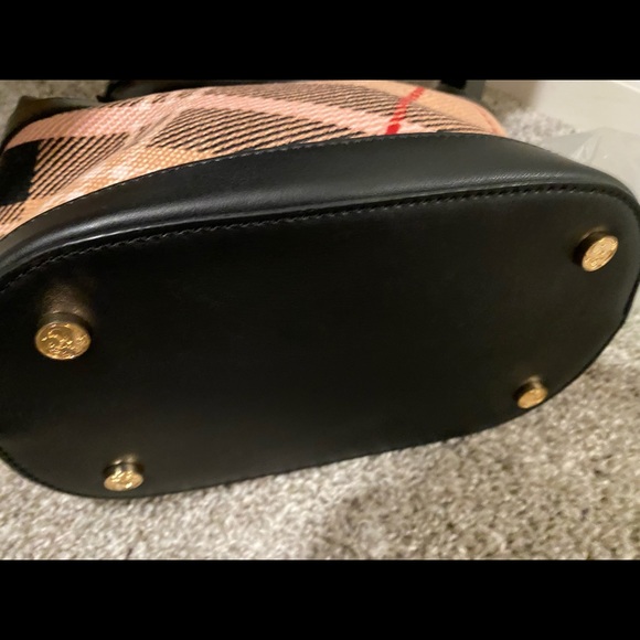 Spartina 449 Plaid Crossbody Bag with Black Accents - Picture 9 of 11